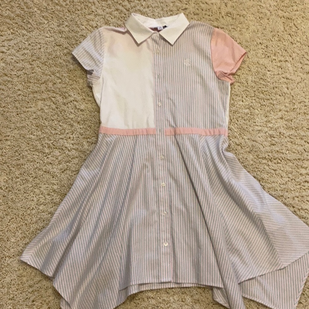Brooks Brothers Fleece girls shirt dress